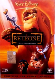 The Lion King DVD (Il Re Leone / 2 Dischi Edizione Speziale) (Italy)