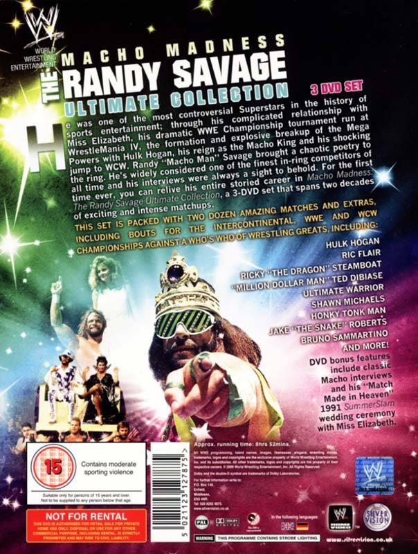 WWE: Macho Madness - The Randy Savage Ultimate Collection DVD