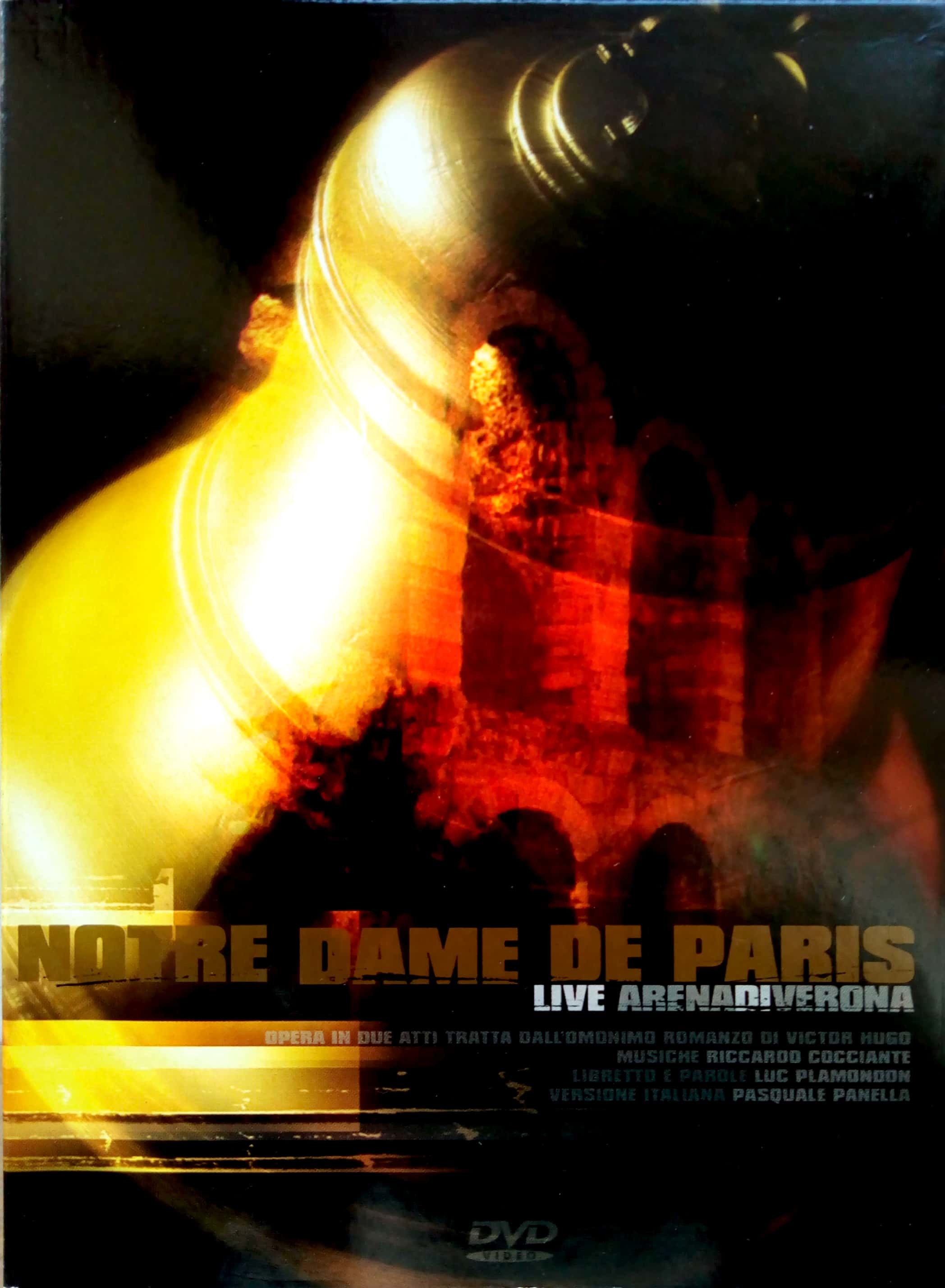 Notre Dame De Paris - Live Arena di Verona DVD (DigiPack) (Italy)