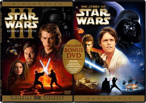 Star Wars Episode III: Revenge of the Sith, DVD Database