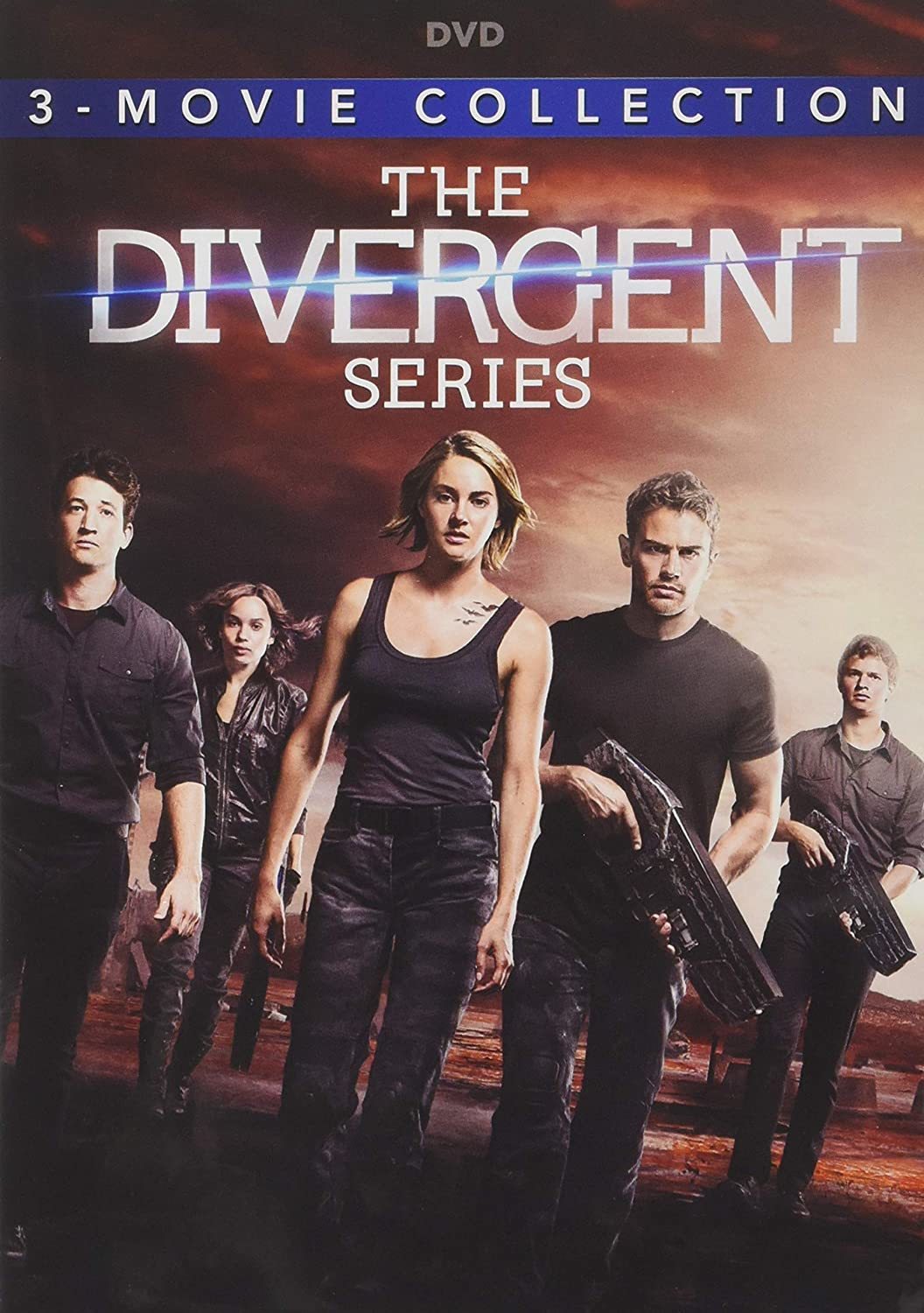 The Divergent Series 3 Movie Collection DVD