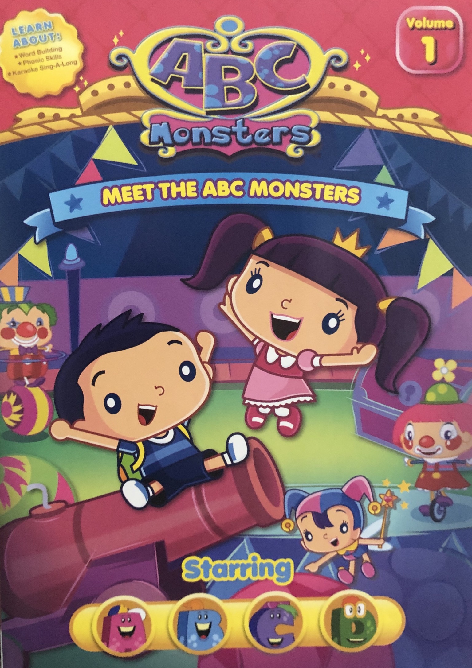 ABC Monsters: Volume 1 - Meet the ABC Monsters DVD