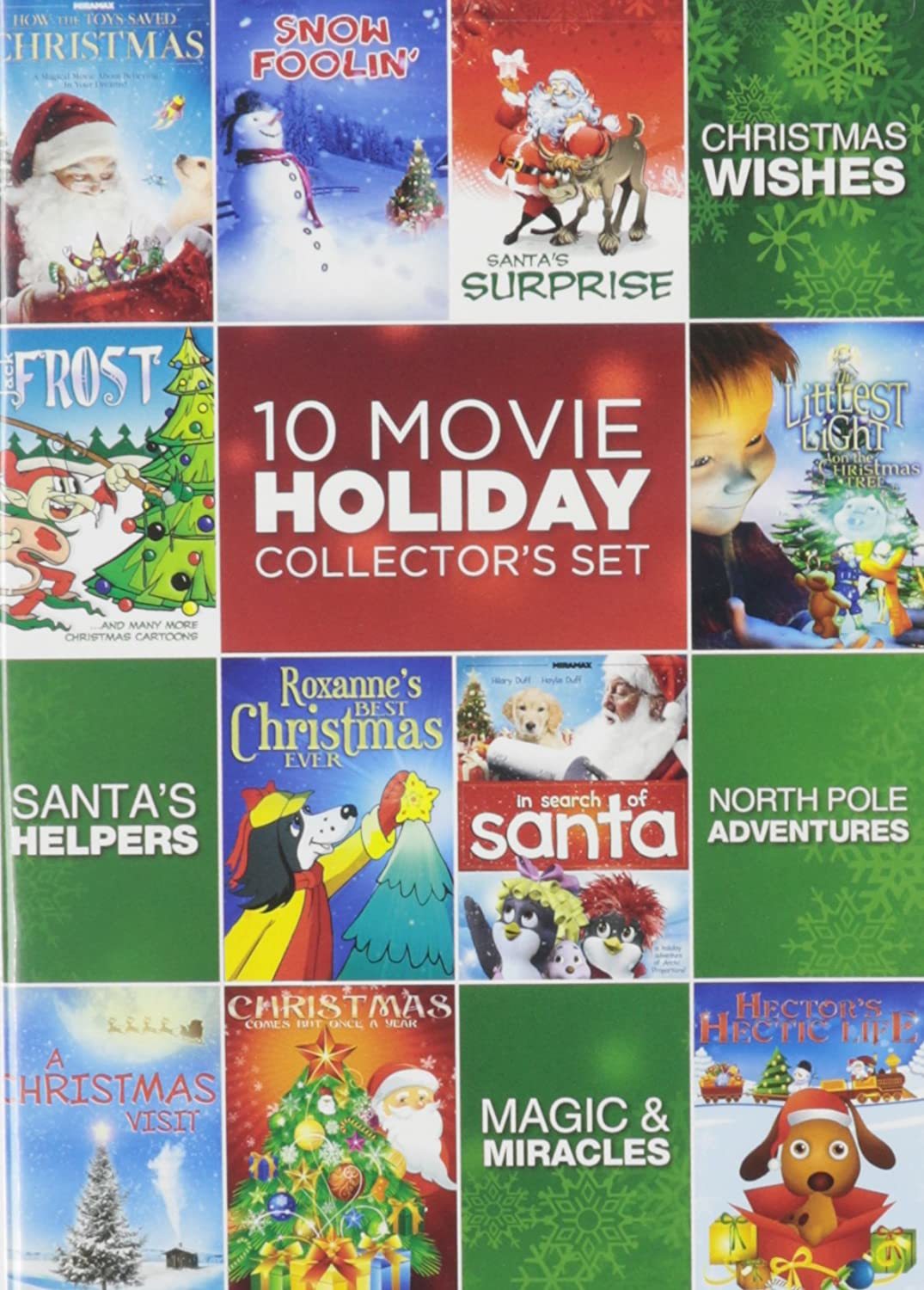 10 Film Holiday Collector's Set DVD (In Search of Santa / How the