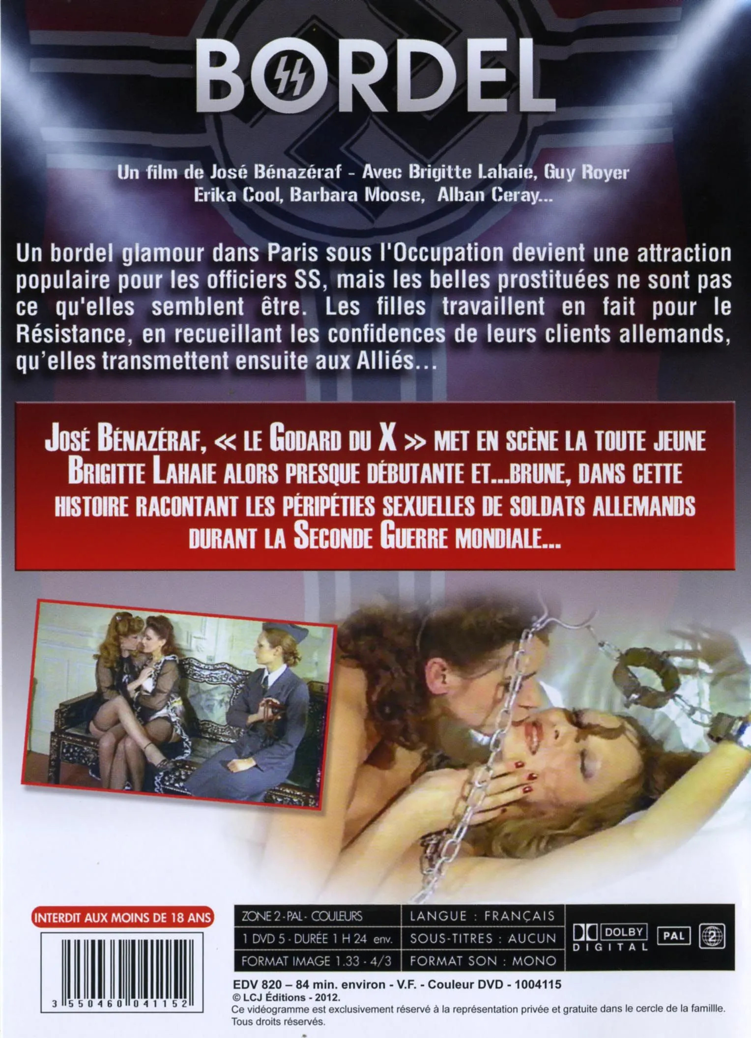 Bordel SS DVD (France)