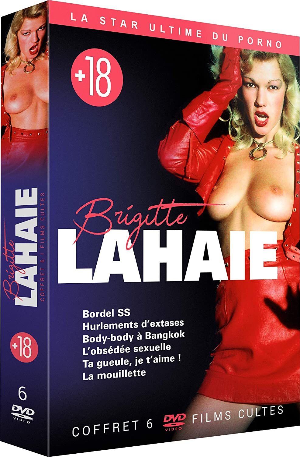 Brigitte Lahaie: Coffret 6 films cultes DVD (France)