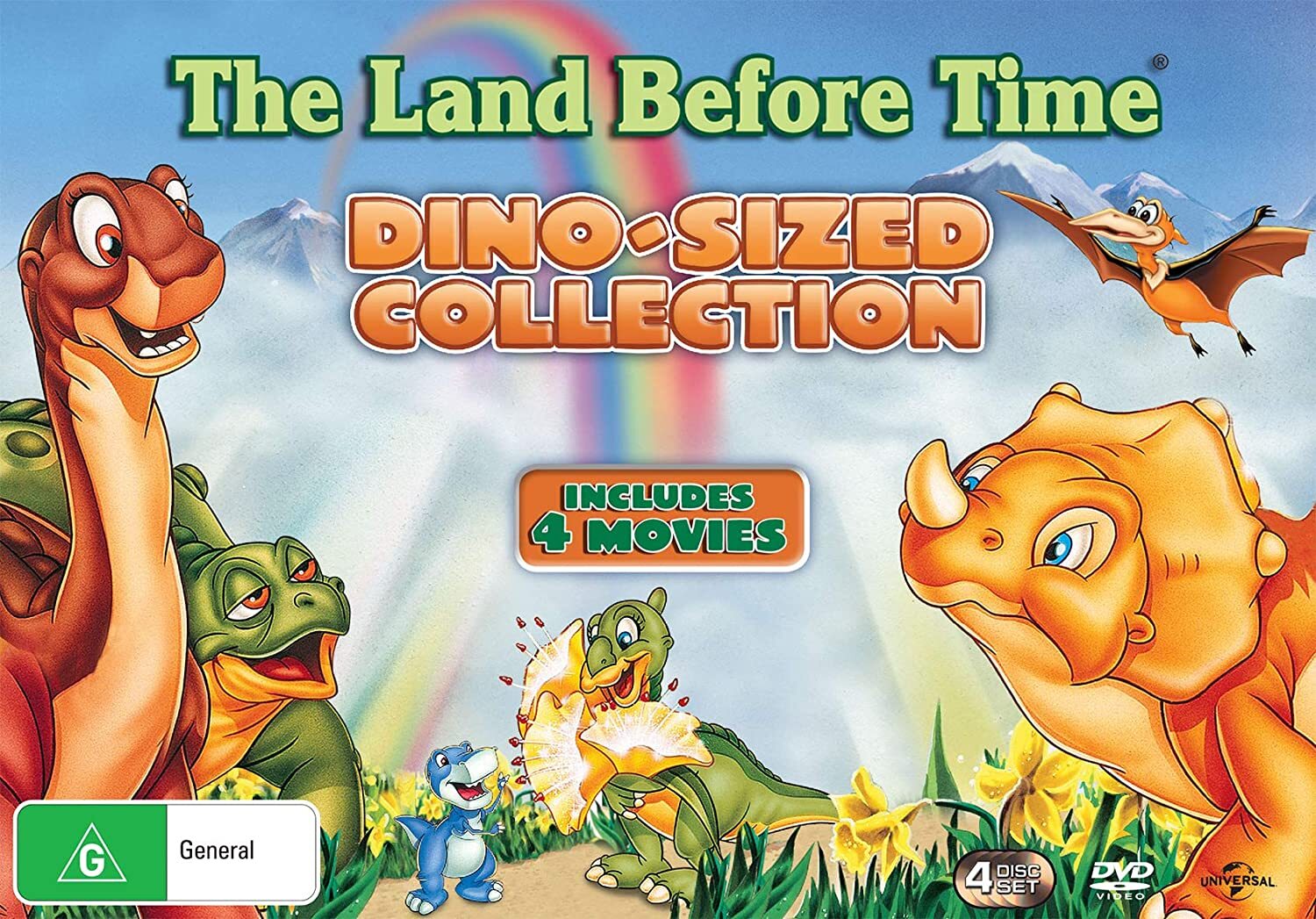 The Land Before Time Dino-Sized Collection DVD (Australia)