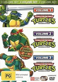 Teenage Mutant Ninja Turtles - Volume 1-3 DVD (Big W Exclusive) (Australia)
