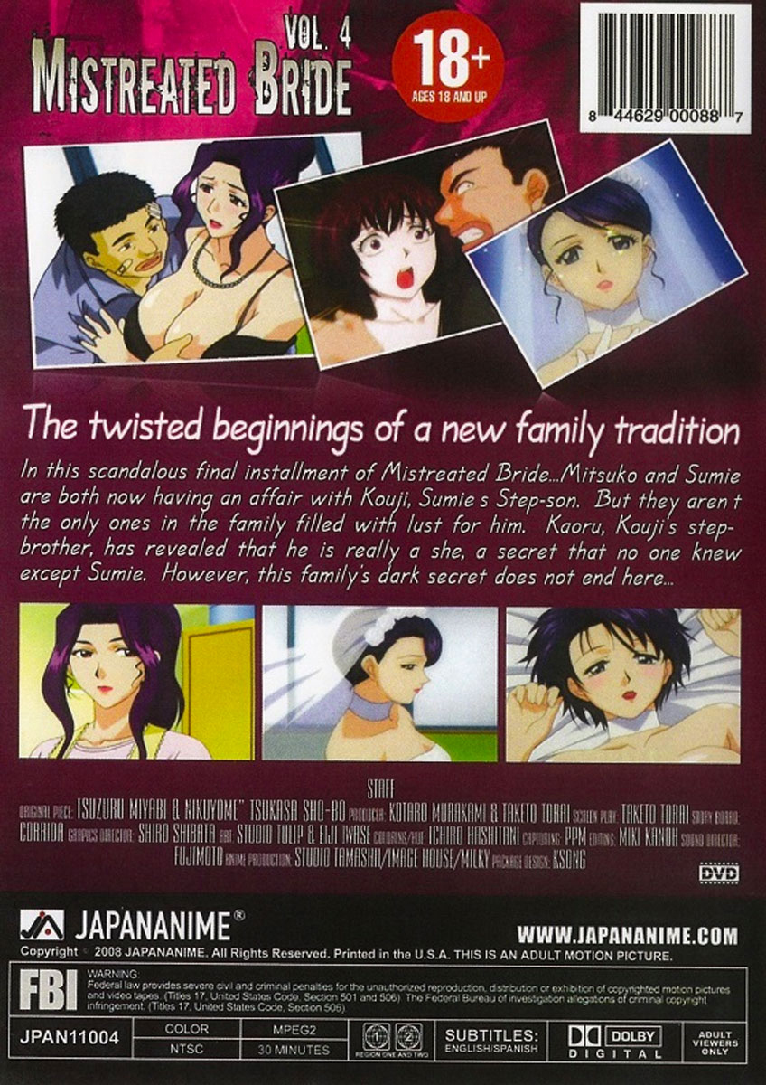 Mistreated Bride: Volume 4 DVD