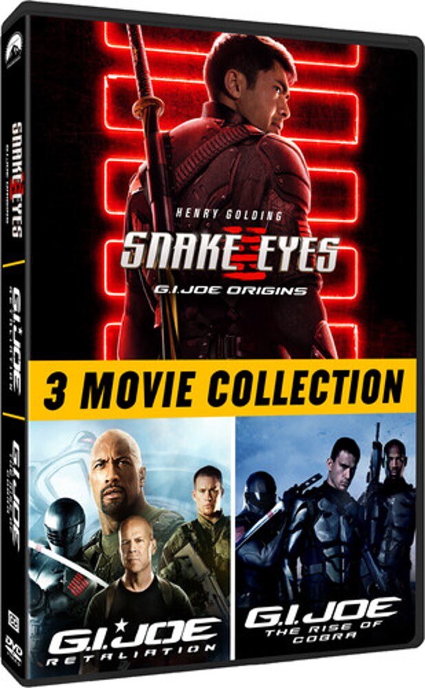 G.I. Joe 3-Movie Collection DVD (Wal-Mart Exclusive)