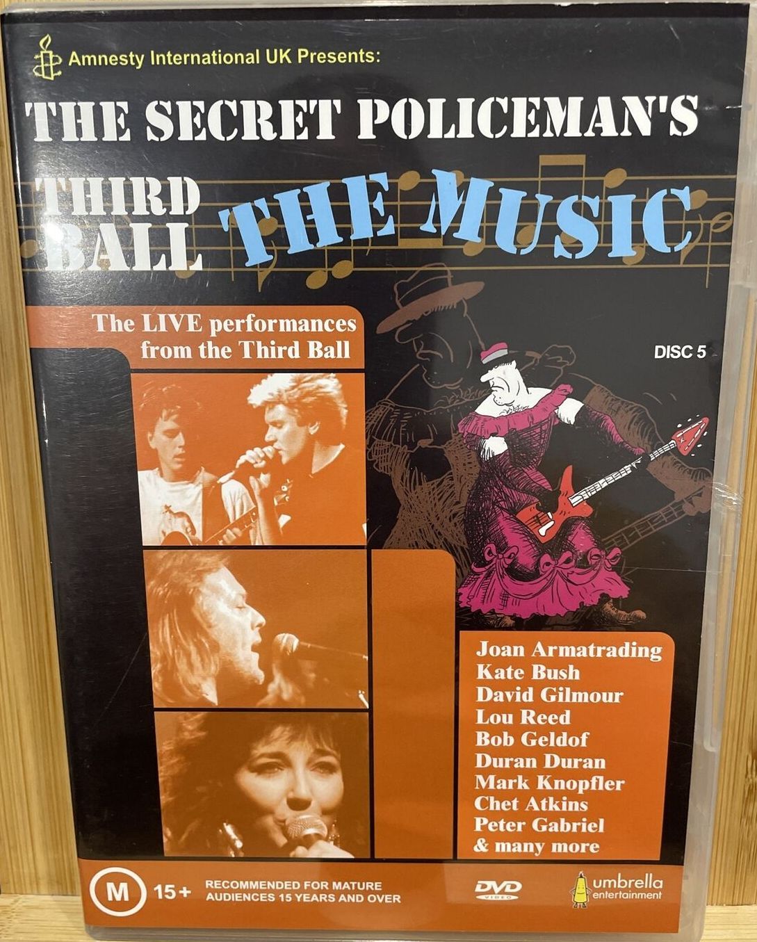 The Secret Policeman's Third Ball - The Music DVD (Australia)