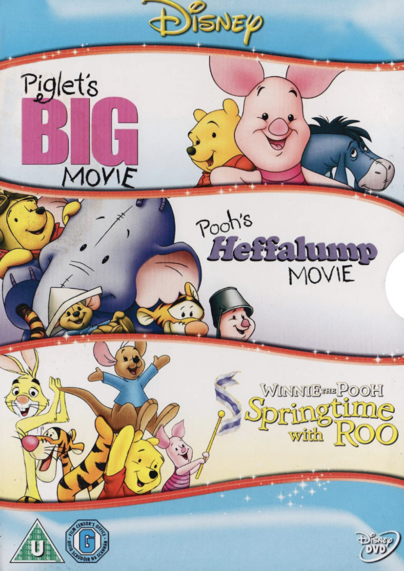 Piglet s Big Movie Pooh s Heffalump Movie The Tigger Movie DVD