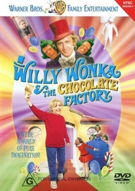 Willy Wonka and The Chocolate Factory DVD (Australia)