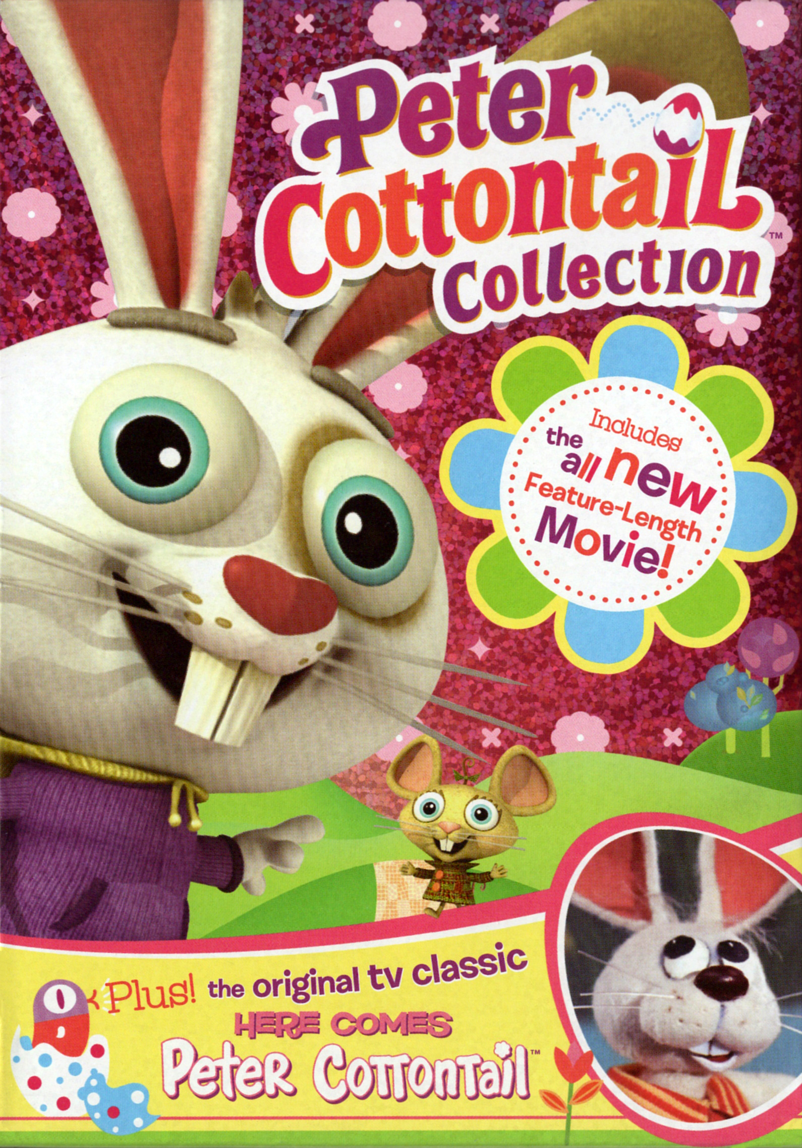 Here Comes Peter Cottontail DVD Cardboard sleeve