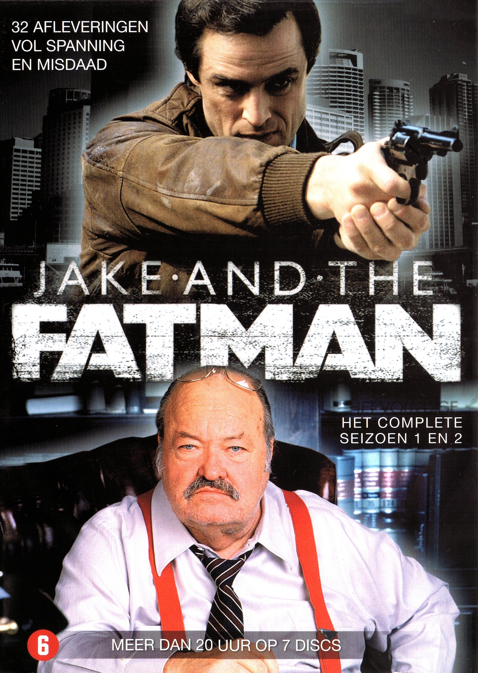 Jake and the Fatman: Complete Series 1 and 2 DVD (Netherlands)