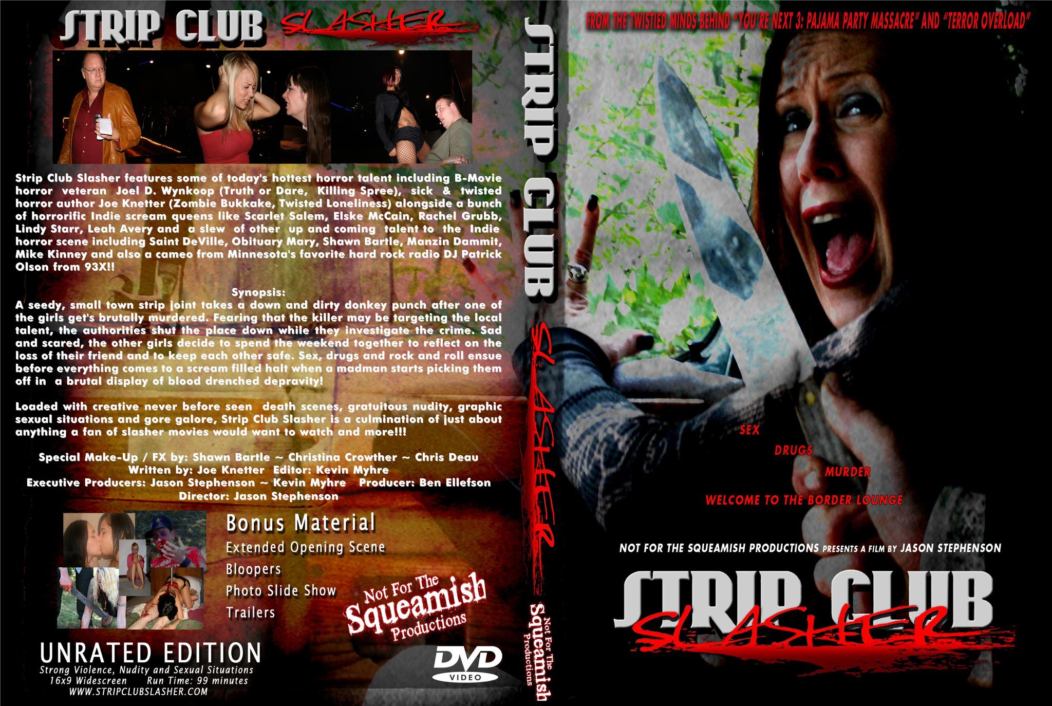 Strip Club Slasher DVD