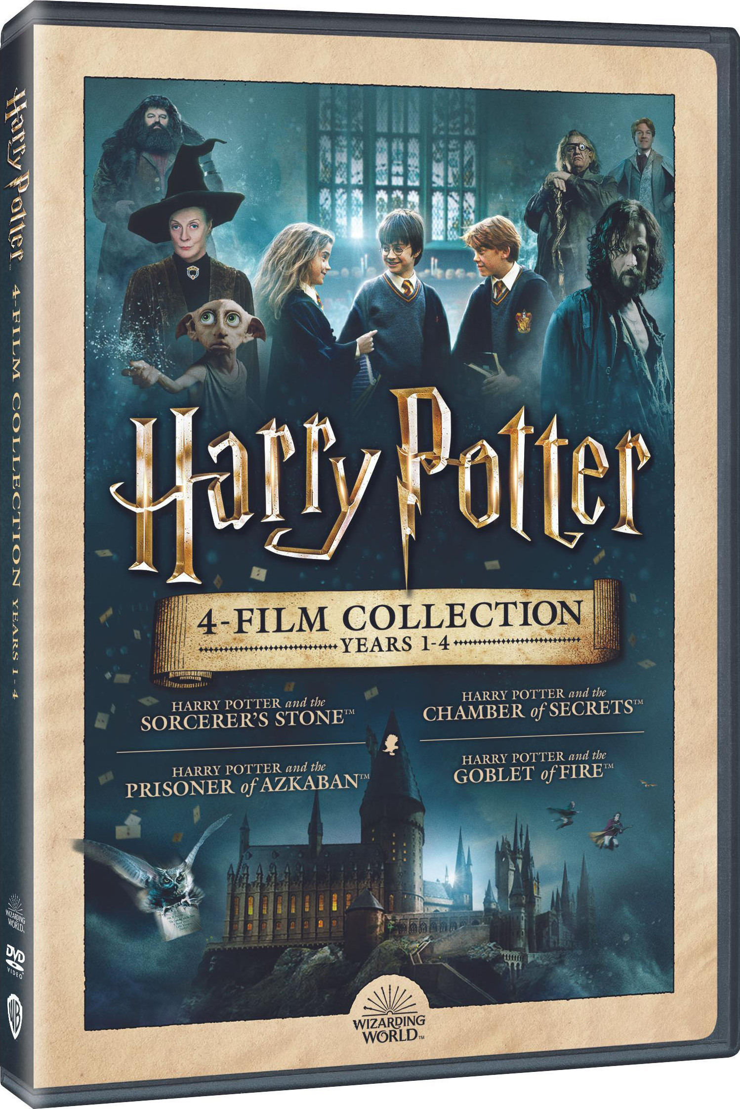 Harry Potter 4 Film Collection: Years 1-4 DVD (Wal-Mart Exclusive)