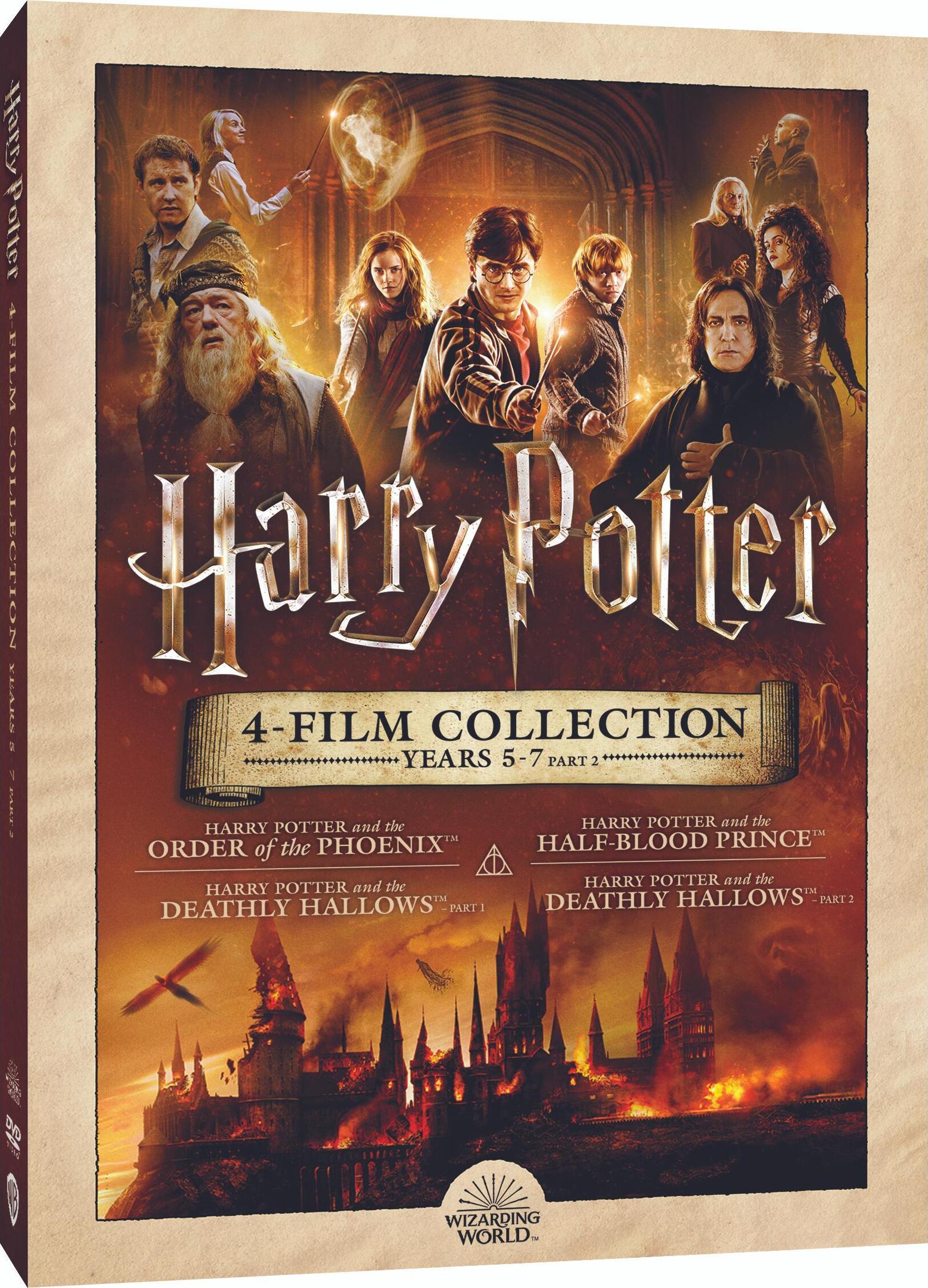 Harry Potter 4 Film Collection: Years 5-7 Part 2 DVD (Wal-Mart