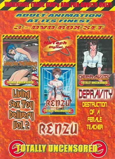 Adult Animation At Its Finest - 3-DVD Box Set DVD (Living Sex Toy