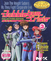 Bubblegum Crisis DVD (CD case)