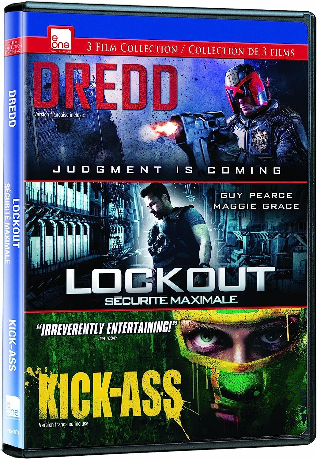 Lockout (2012) dvd movie cover