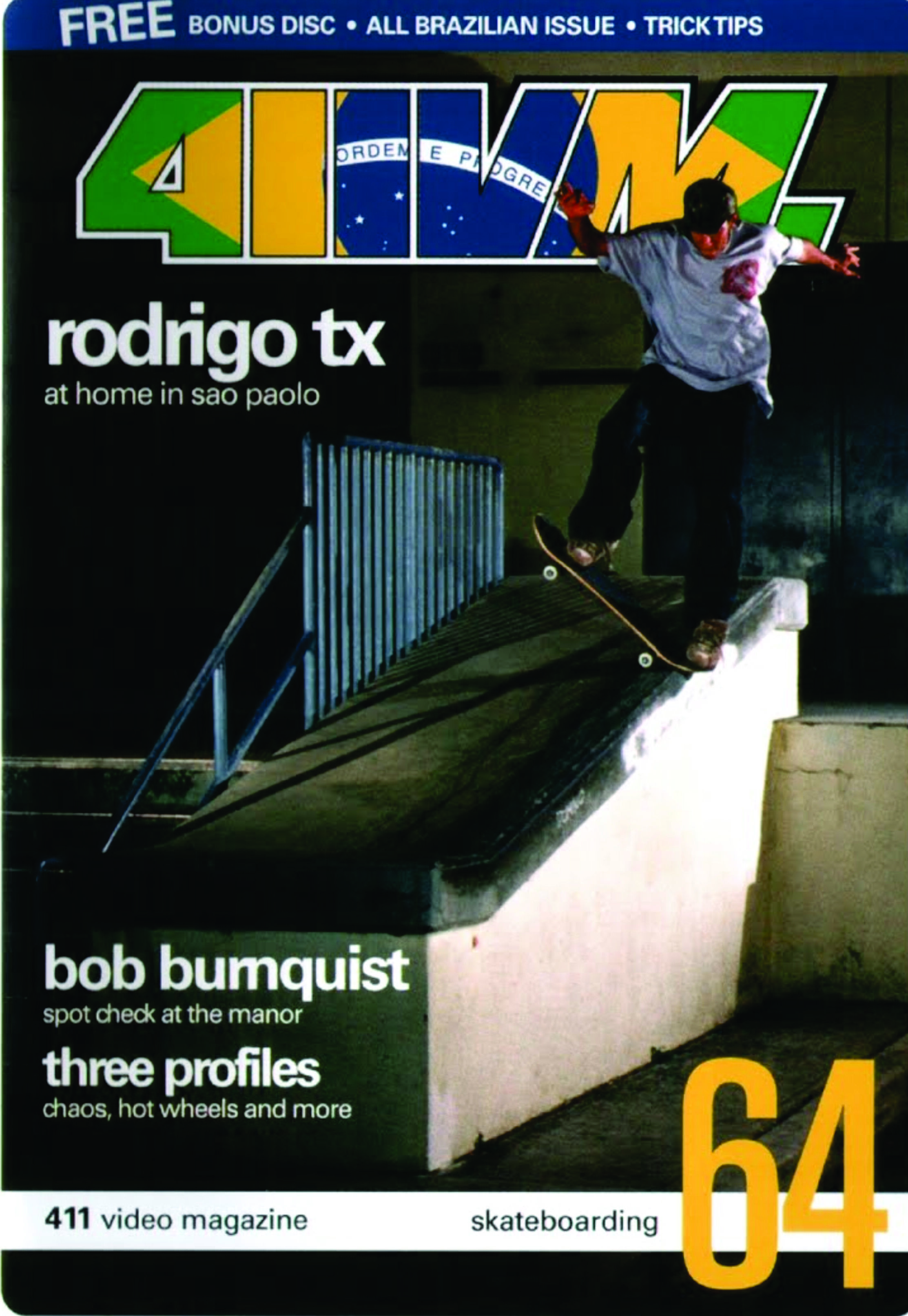 411VM. Skateboarding - Issue 64 DVD