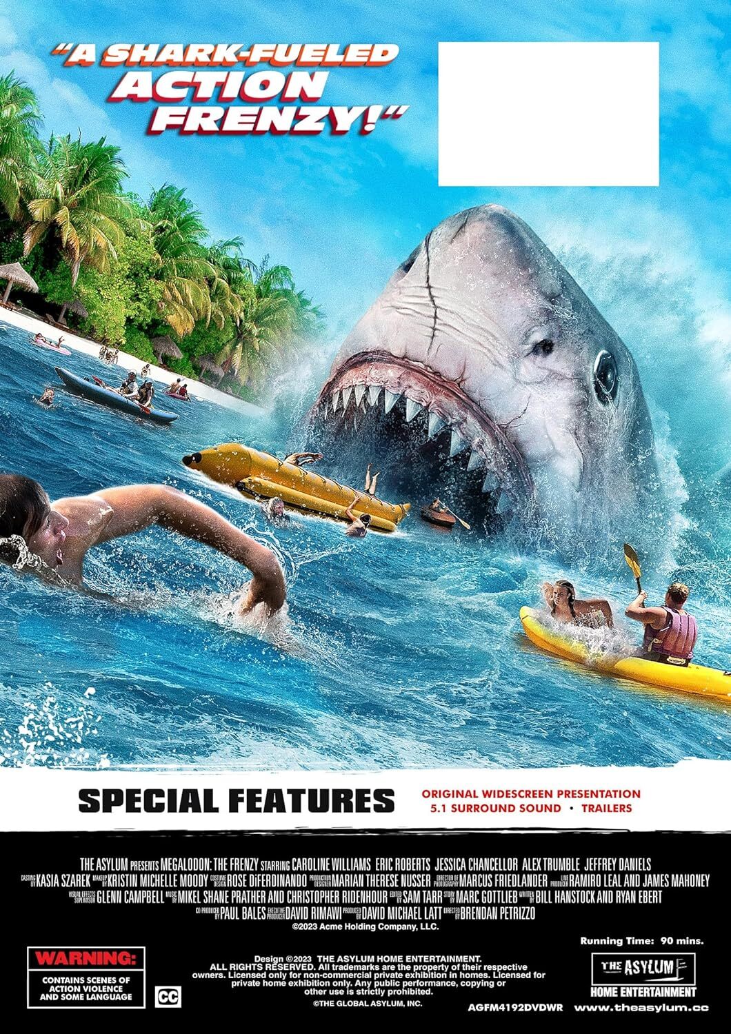 Megalodon The Frenzy DVD