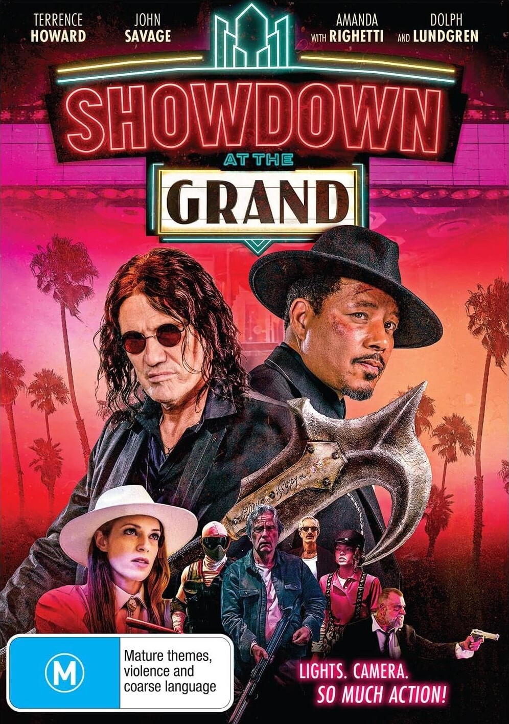 Terrence Howard & Dolph Lundgren in 'Showdown at the Grand