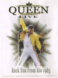 Queen: Live Rock You From Rio 1985 DVD (Chile)