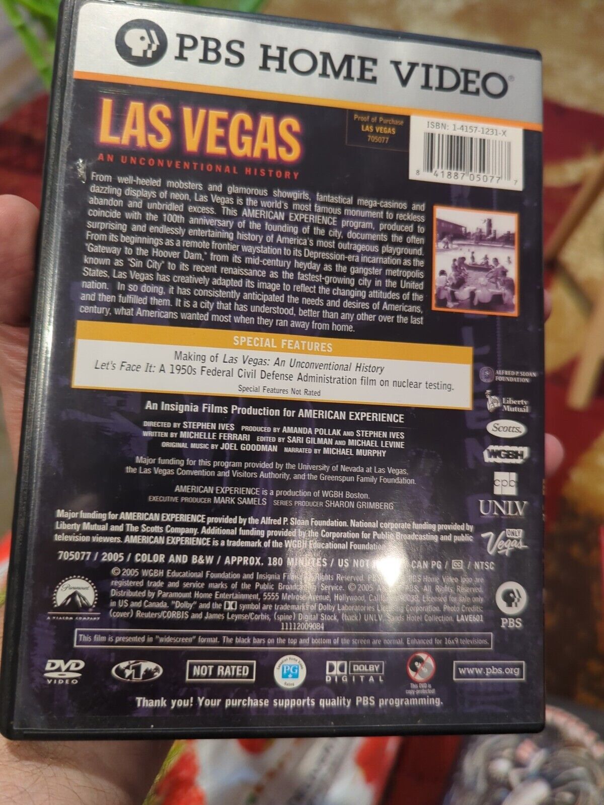Las Vegas: An Unconventional History DVD (PBS Home Video)