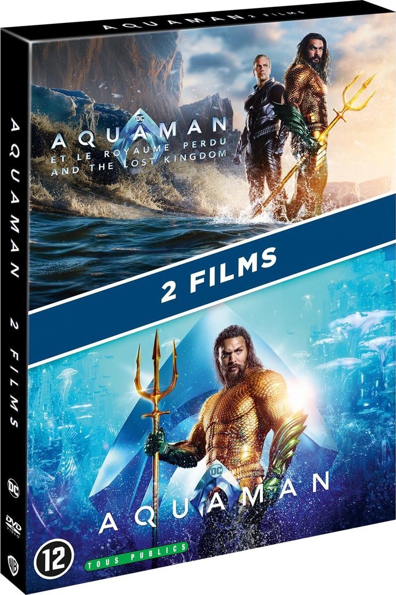 Aquaman 1 + 2 DVD (Aquaman / Aquaman and the Lost Kingdom
