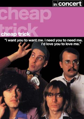 Cheap Trick concert poster