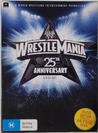 WWE: Wrestlemania 25th Anniversary DVD (Australia)