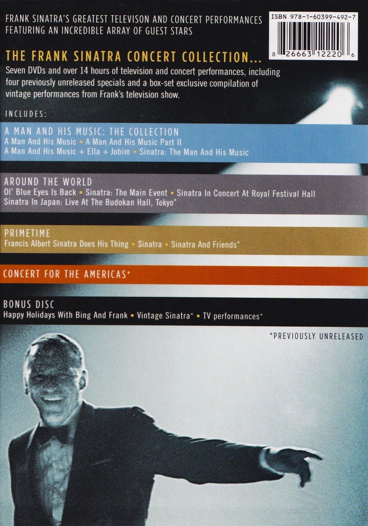 Frank Sinatra: Concert Collection DVD