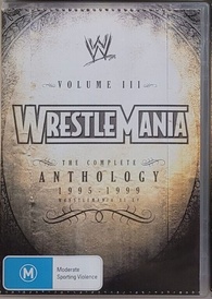 スポーツ・フィットネス WrestleMania Anthology volume 3 Amazon.com: WWE WrestleMania: The Complete Anthology, Vol
