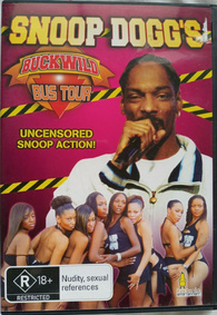 Snoop Dogg's Buckwild Bus Tour DVD (Australia)
