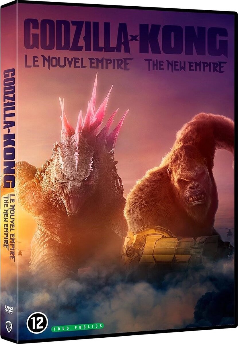 Godzilla x Kong The New Empire DVD Netherlands