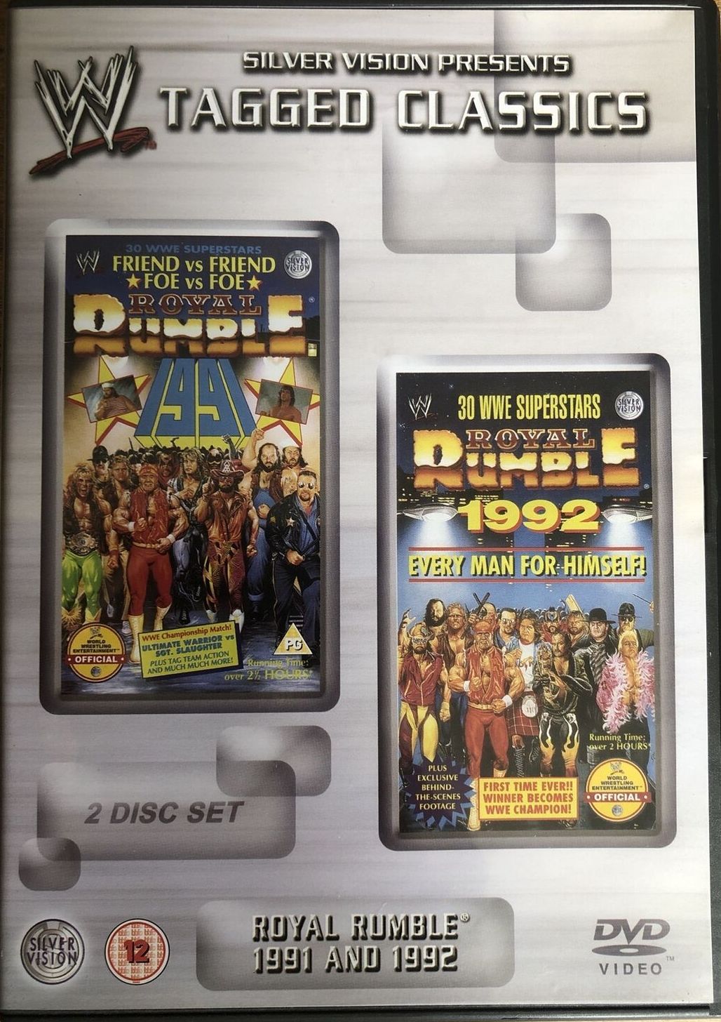 WWE: Royal Rumble 1991 / Royal Rumble 1992 DVD (Tagged Classics