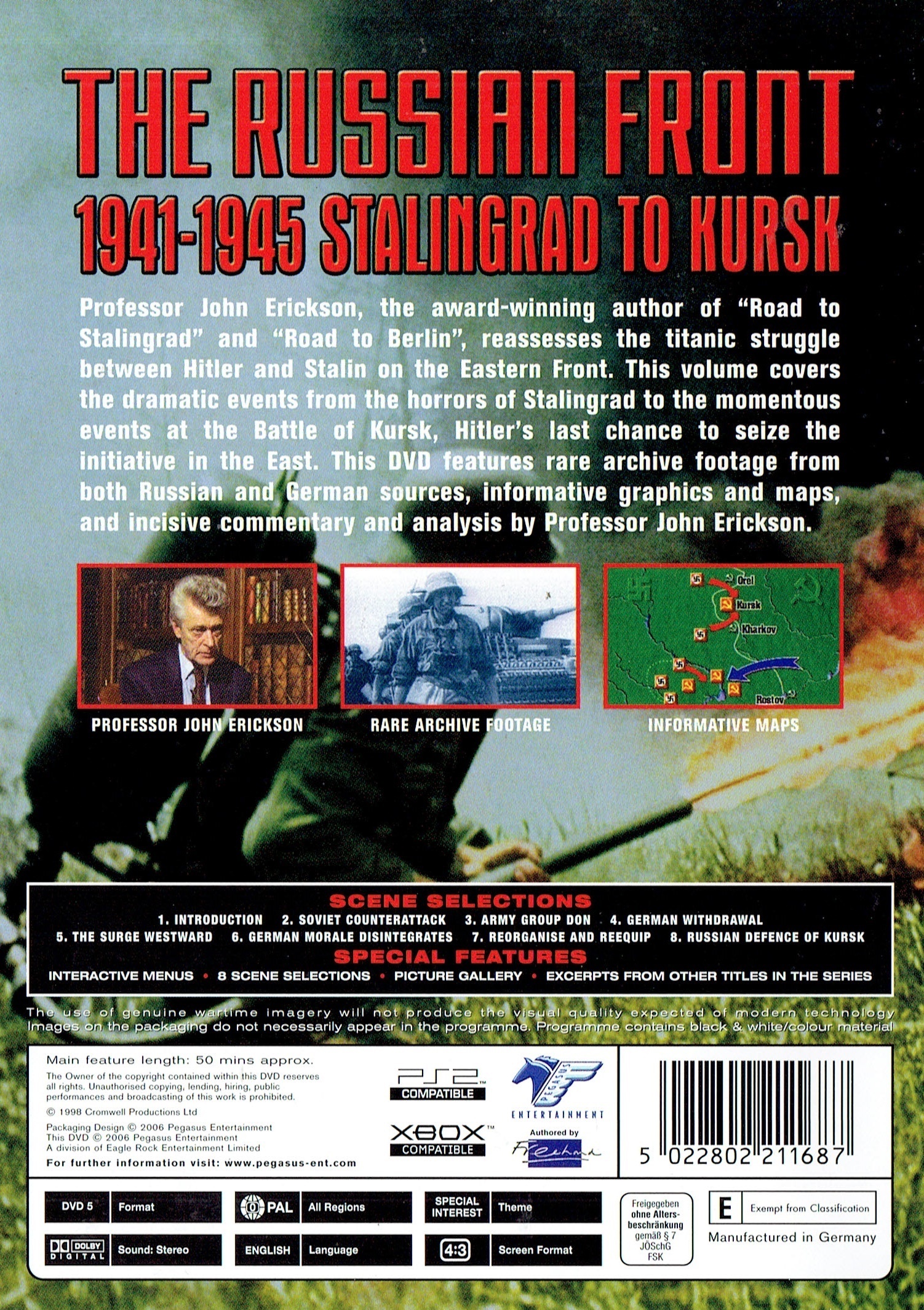 The Russian Front 1941-1945: Stalingrad to Kursk - Hitler's Last