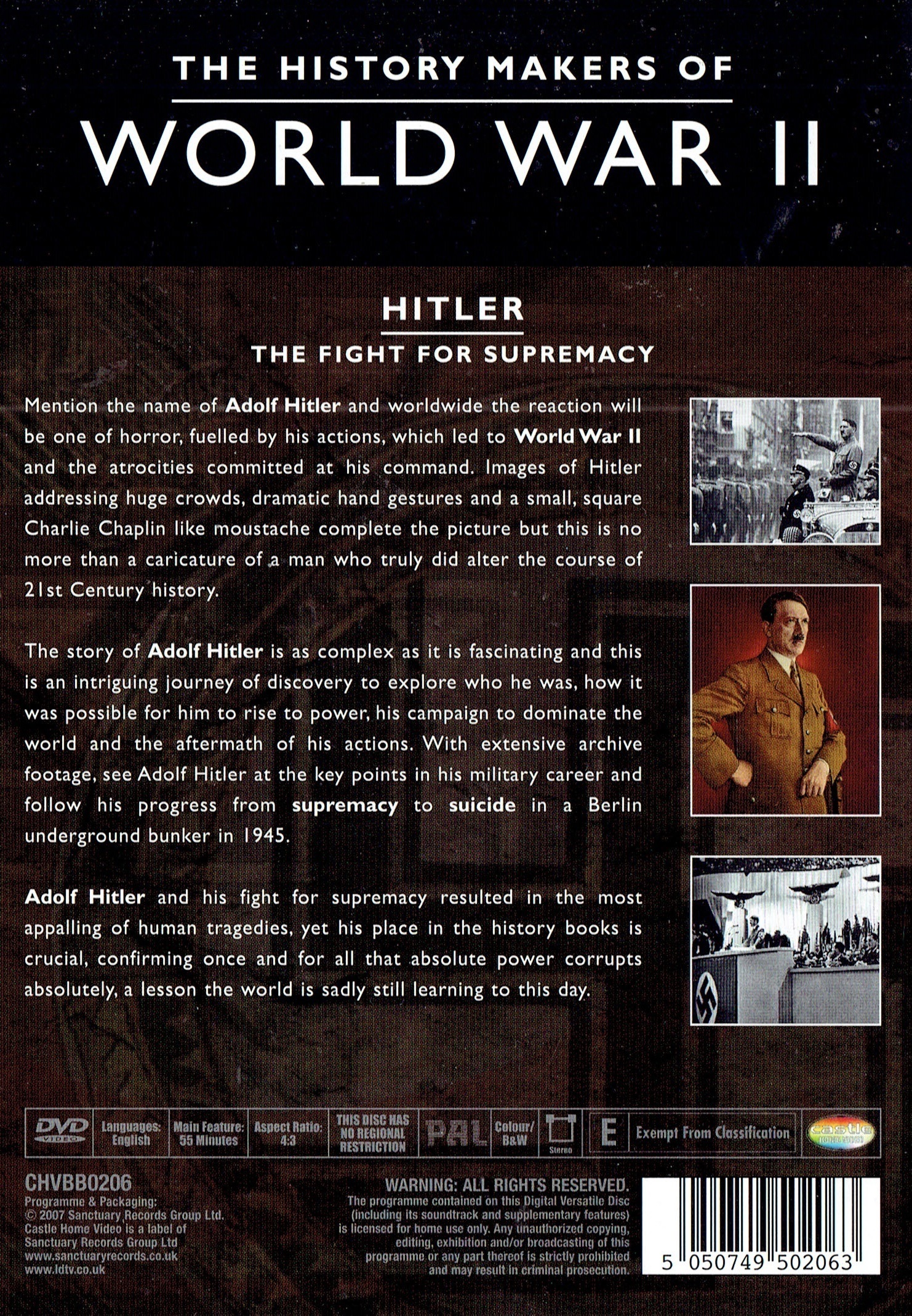 The History Makers of World War II: Hitler - The Fight for