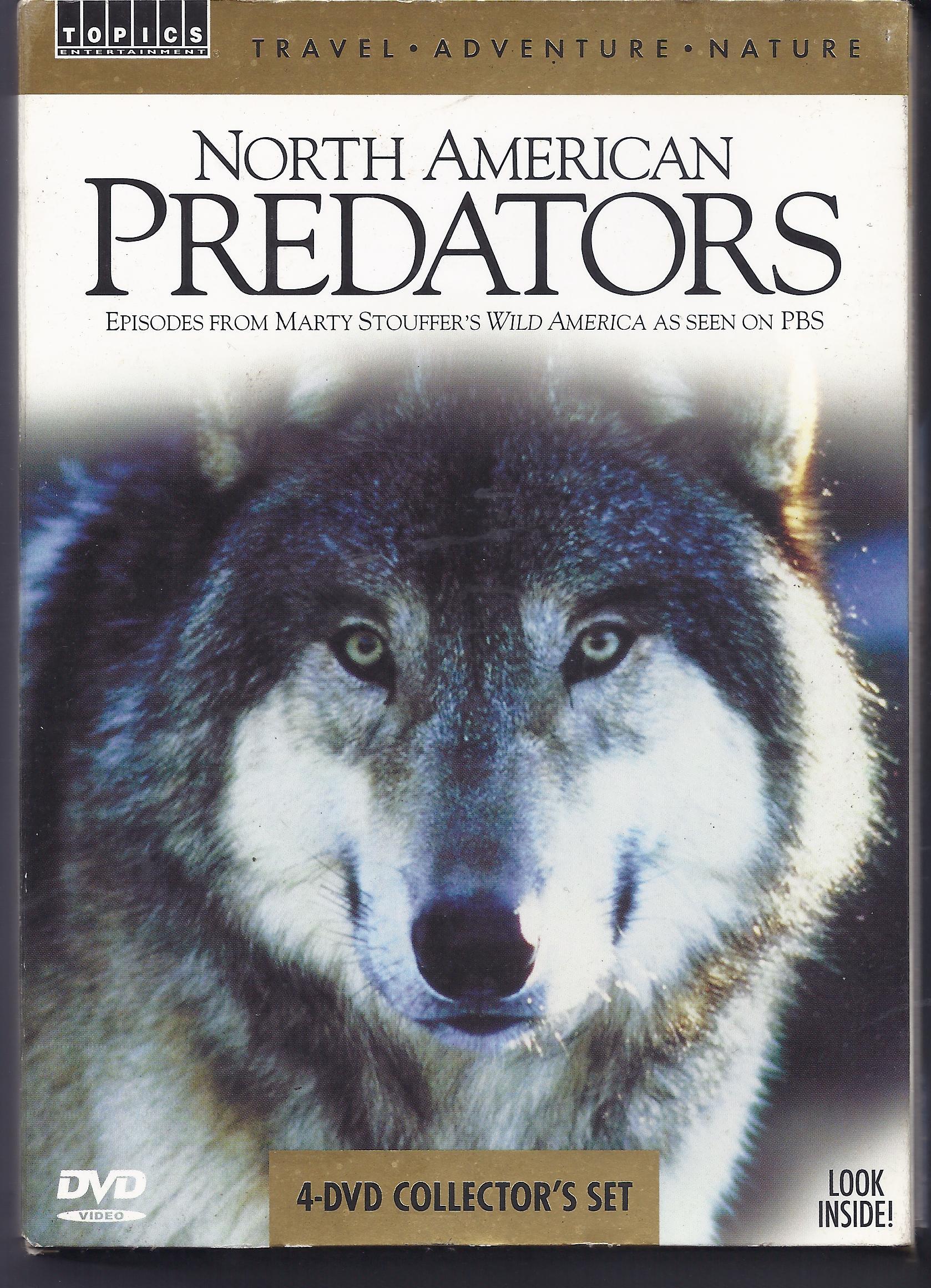 North American Predators Wild America DVD