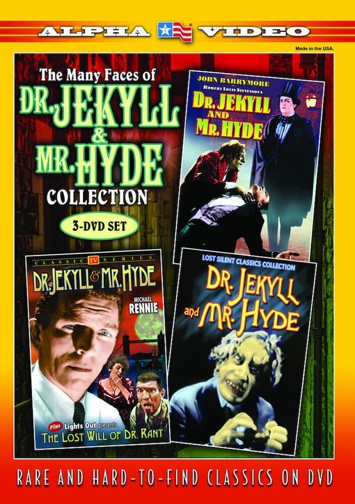 The Many Faces of Dr. Jekyll and Mr. Hyde Collection DVD