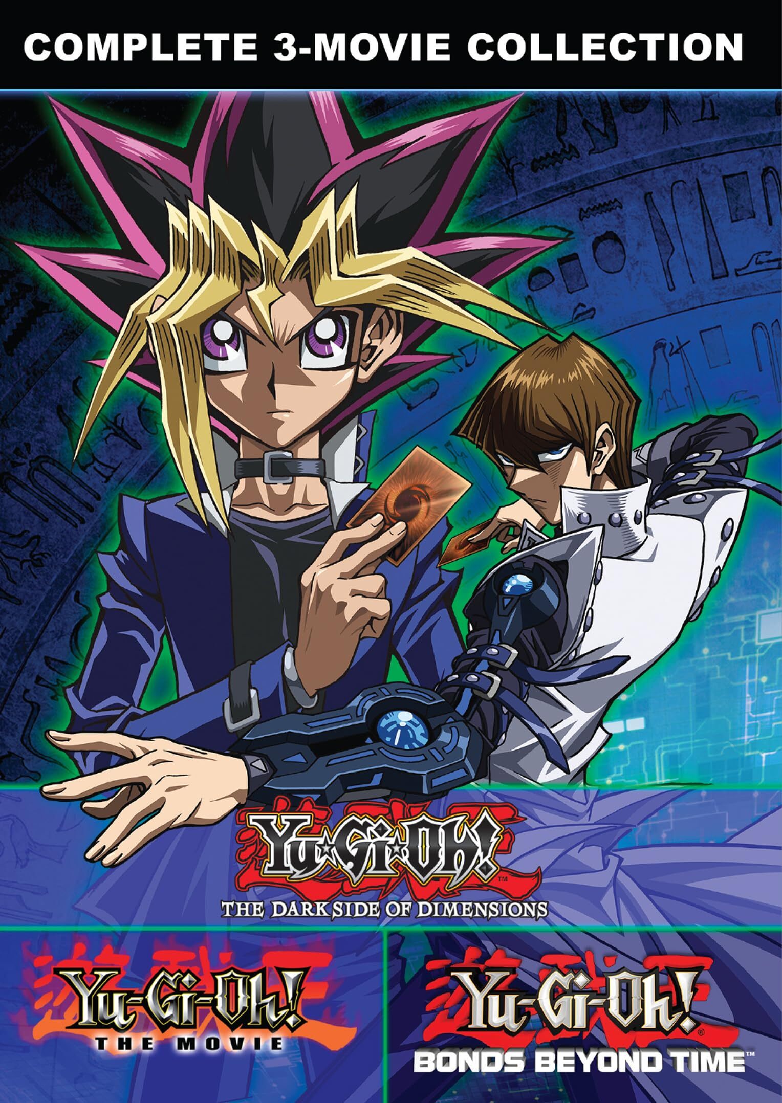Yu-Gi-Oh!: Complete 3-Movie Collection DVD (Yu-Gi-Oh!: The Movie