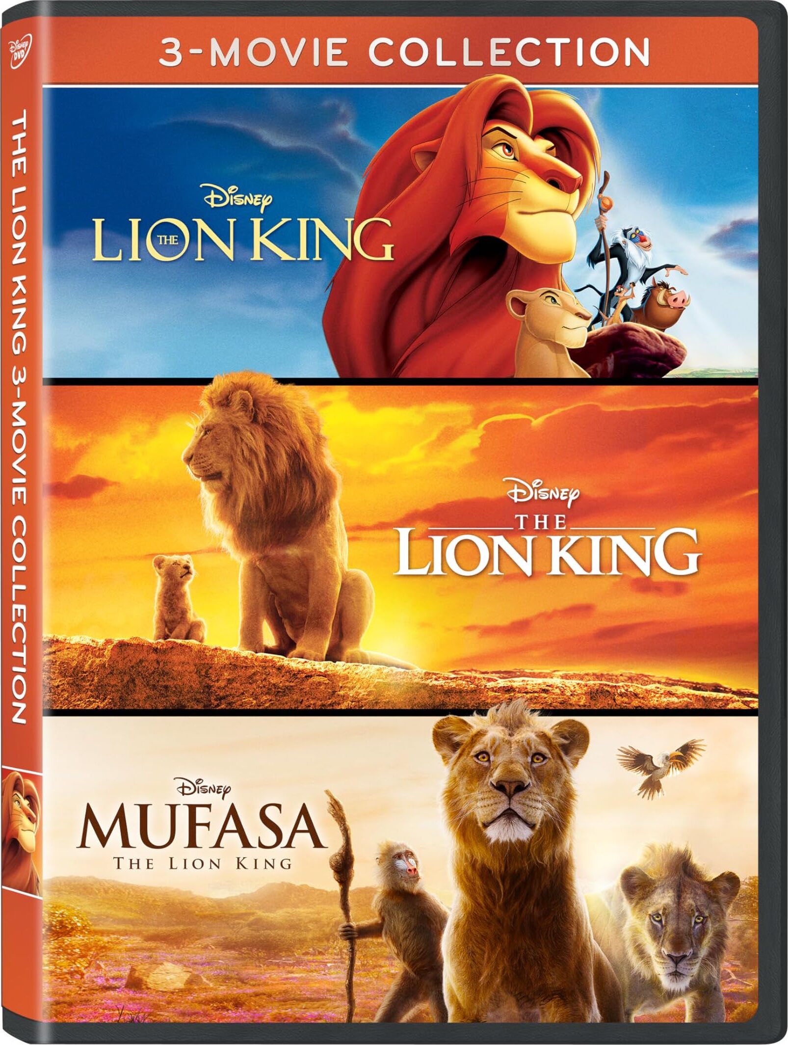 The Lion King 3-Movie Collection DVD