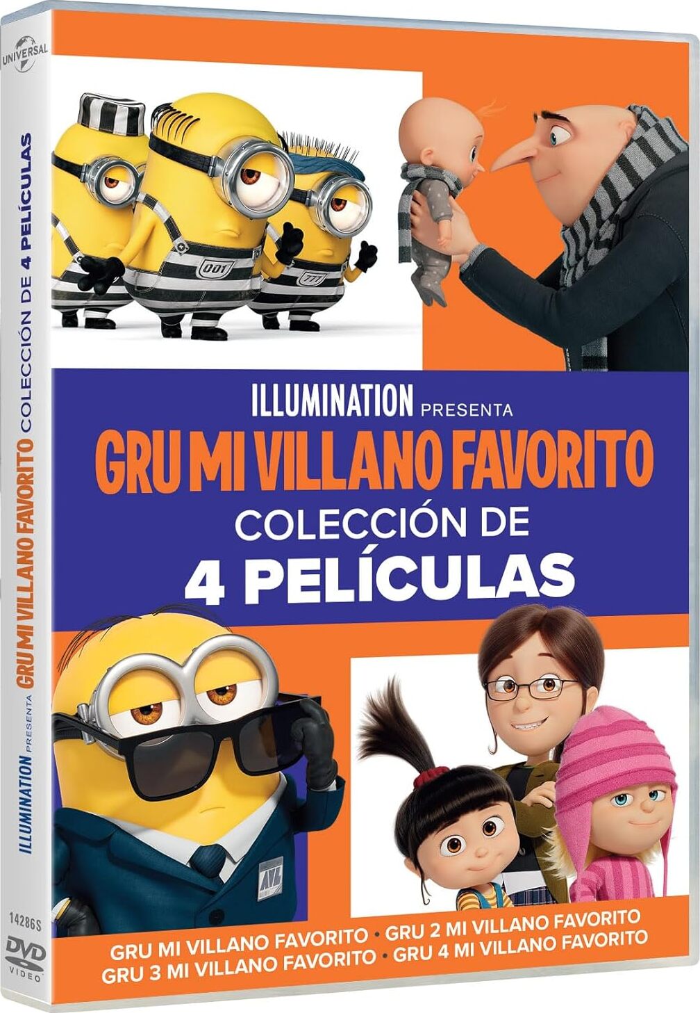 Gru Mi Villano Favorito Blu Ray Dvd Moi Moche - Comprar Películas De...