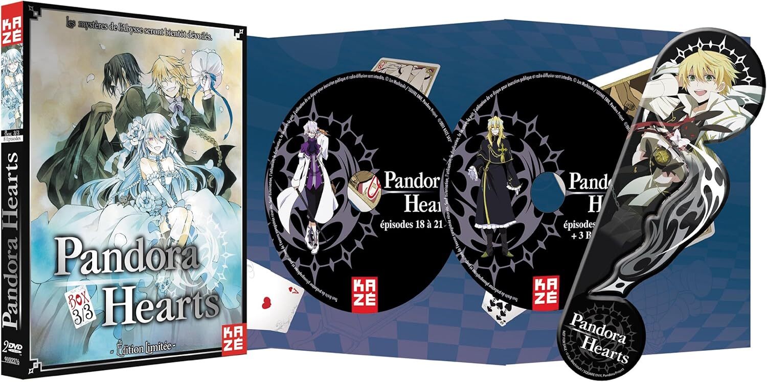 Pandora Hearts - Box 3/3 [Edition Limitée] DVD (DigiPack) (France)