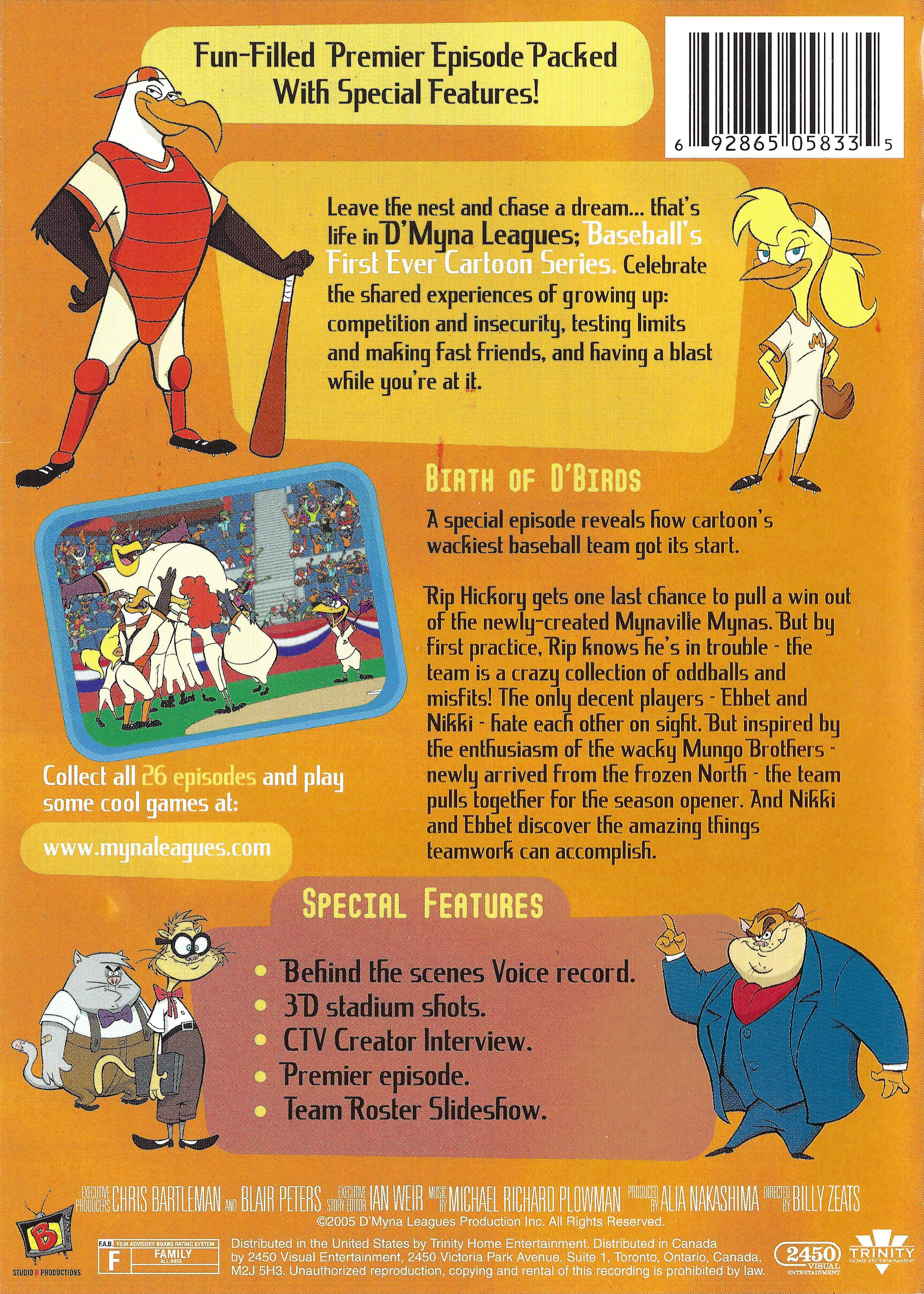 (未使用･未開封品)D Myna Leagues: Birth of D Birds [DVD] Amazon.com: D'Myna Leagues: Birth o' Da Birds : Movies & TV