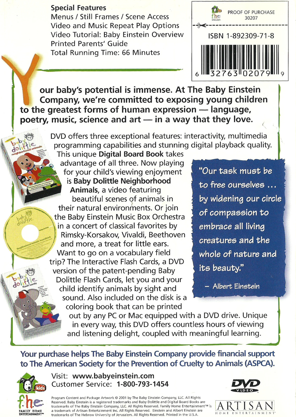 Baby Dolittle: Neighborhood Animals DVD