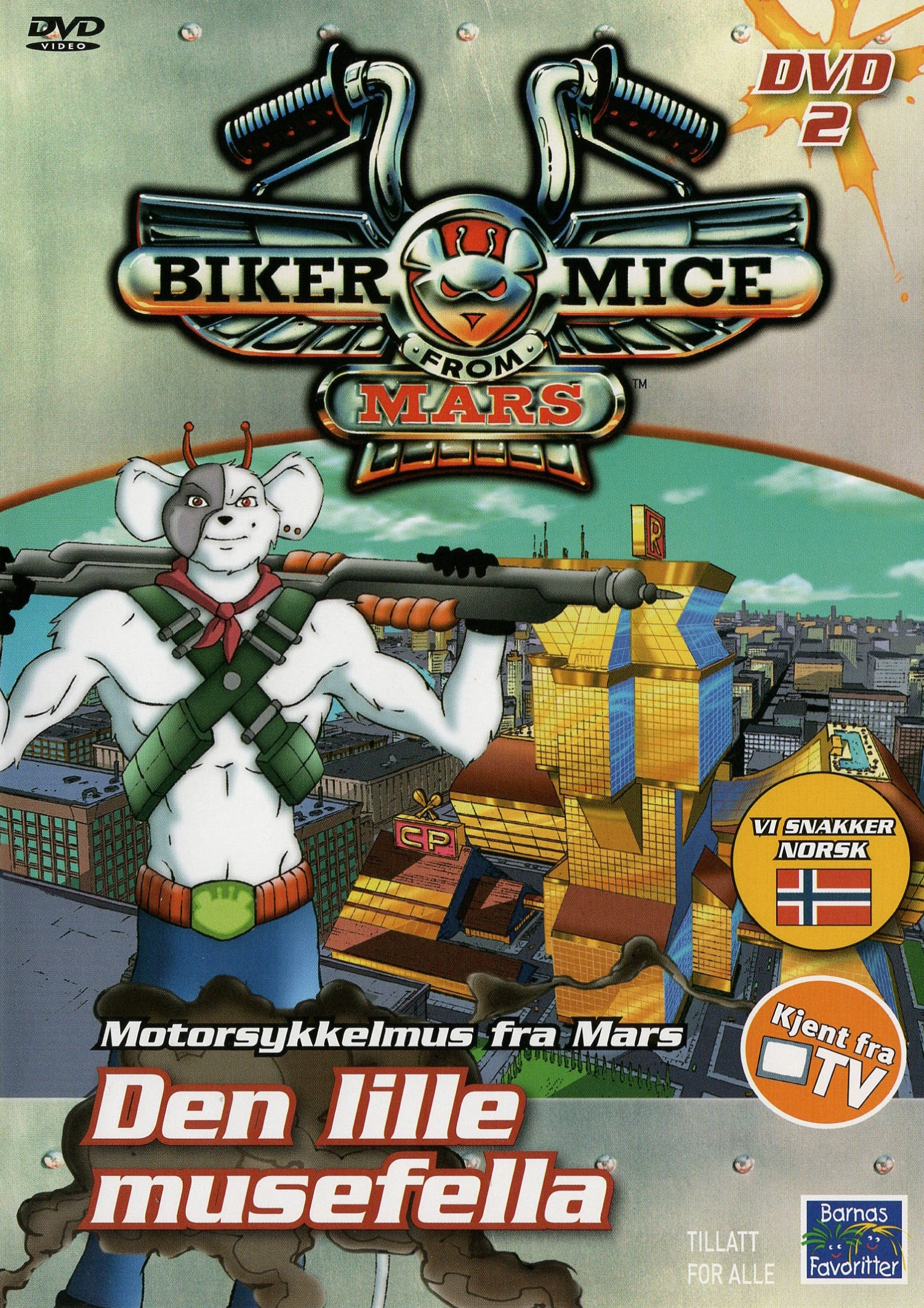 Motorsykkelmus fra Mars: Vol. 2 - Den lille musefella DVD