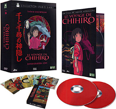 LE VOYAGE DE CHIHIRO 全5巻　千と千尋の神隠し　フランス語 Le Voyage de Chihiro Edition Collector DVD (Spirited Away