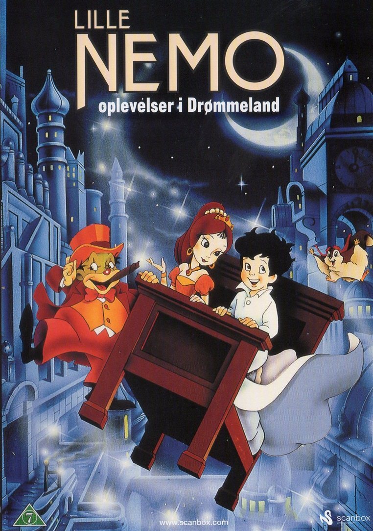 Little Nemo: Adventures in Slumberland DVD (Denmark)